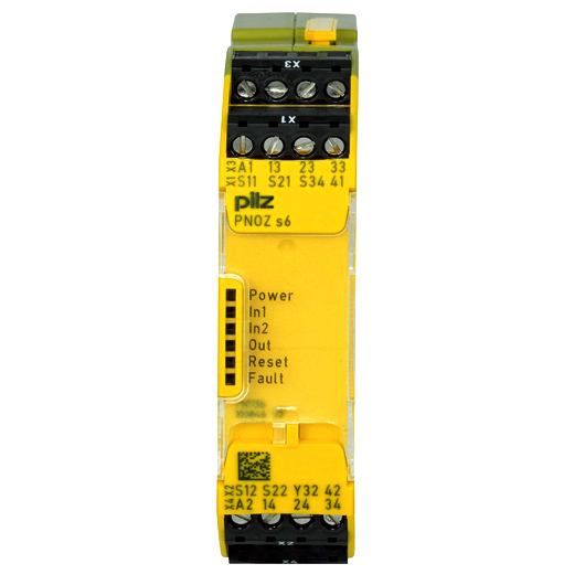 750136 New PILZ PNOZ s6 48-240VACDC 3 n/o 1 n/c
